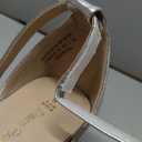 DREAM PAIRS Girls Sandals Ankle Strap Square Toe Low Heel Bow Flower Dress Shoes (1 Little Kid, Champagne-rhinestone)