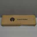 Delamu 157in Cord Hider, Cord Cover Wall Cable Management, Paintable Wire Cover for Cords, Cable Hider Raceway Kit, Cable Cover Concealer, Wire Hiders for TV on Wall, 10 X L15.7 W1.18 H0.6in, Beige