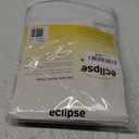 Eclipse Livia Sheer Rod Pocket 59 x 84 Curtain Panel in White
