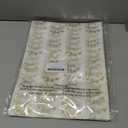 MR FIVE 50 Sheets White with Metallic Gold Thank You Tissue Paper Bulk,20" x 14",Thank You Tissue Paper for Packaging,Gift Bags,Metallic Gold Tissue for Graduation,Birthday,Thanksgiving