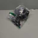 2 in 1 Glow Party Black Light Disco Ball Light with Sound Activated Strobe Dj Party Lights Black Lights, for Halloween Christmas Birthday Decor Classroom Room Family Party Decor (Medium)