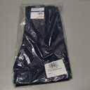 Izod Boys' School Uniform Adaptive Chino Shorts, Adjustable Waistband, Velcro Closure, and Faux Buttons (7, Navy)