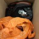 Leather Office Chair, PU Home Computer Desk Chairs with Ergonomic Back Support, 360Swivel Free, Small Gaming Chair with Wheels and Adjustable Armrests, for Short People Use (1 Pack, Vintage Brown)