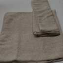 MIULEE 18x18 Inch Christmas Decorative Pillow Covers for Couch Bed Set of 2 Textured Boucle Neutral Winter Throw Pillows Natural Beige Accent Solid Cushion Pillowcases Sofa Livingroom Home Decor