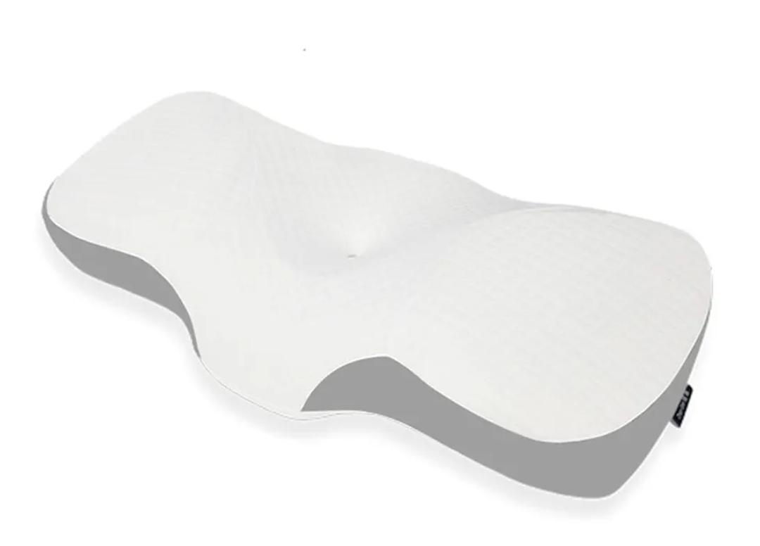 Cervical Memory Foam Groove Pillow for Sleeping,Head Neck Support Pillow Ergonomic Pillow for Neck and Shoulder Pain,for Side/Back/Stomach Sleepers,A, 1