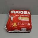 Huggies Size 4 Diapers, Little Snugglers Baby Diapers, Size 4 (22-37 lbs), 22 Count