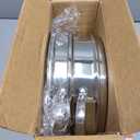 Steamer Pot for Cooking 11 inch Steamer Pot 2-tier Multipurpose 18/10 Stainless Steel Steam Pot Cookware with Lid for Vegetable, Dumpling, Stock, Sauce, Food