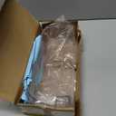 AMI PARTS WPW10430639 W10324876 Freezer Door Shelf Bin compatible with Whirlpool Kenmore Refrigerator Door Shelves-Fit for Freezer Side Door (transparent)-Send Scouring Pad