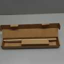 5/8 Diameter Curtain Rods 30-45 Inch, for 30-39 Inch Windows, Adjustable Splicing Gold Curtain Rods for Windows with Brackets, Window Rod Long Small Curtains Rod