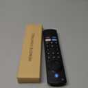 Replacement Voice Remote Fit for All Fire-Series TV Cube/Stick, Compatible with Stick 4K Max/4K/Stick/Lite/HD, Fit for All Hisense, TCL, Insignia-Toshiba-Pioneer-Omni QLED Series, Not for Roku