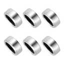 PATIKIL 4 Pcs Stainless Steel Spacers, 3mm ID x 6mm OD x 4mm Height 304 Stainless Steel Bushing Screw Standoff Unthreaded Round Spacer for 1/8" M3 Screws Bolts Nuts