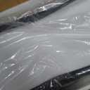 Modern LED Ceiling Light, 60W 6000K Linear Black Flush Mount Light Fixture, 39.4'' Low Profile Light Fixture Long LED Ceiling Lamp for Bedroom Living Room Hallway Kitchen (Cool White Light)