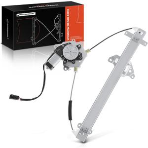 A-Premium Front Driver Side Power Window Regulator with Motor (2-Pin)