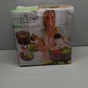 NutriChef Food Dehydrator Machine - Professional Electric Multi-Tier Food Preserver, Meat or Beef Jerky Maker, Fruit & Vegetable Dryer with 5 Stackable Trays (Black)