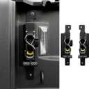 2PCS Retractable Ratchet Straps Compatible with 2020-2025 Jeep Gladiator JT Retractable Tie Down Straps Replacement for 2020-2025 Jeep Gladiator Accessories