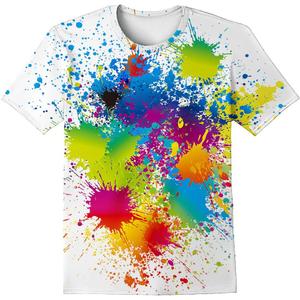 LAIDIPAS Boys Girls 3D Graphic Shirts Cool Crewneck T-Shirt Unisex Short Sleeve Top Tees (11-13 Years)