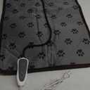 Large Dog Heating Pad 34x21in Waterproof Pet Heating Pad for Dogs Smart Thermostat Switch, Whelping Supplies Heated Dog Bed,Adding Wire Rope Wires Puppy Heating Pad Mat-Whelping Box for Dogs