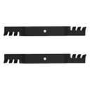 Toothed Mulching Mower Blades Fits Toro Timecutter 21" Deck Replaces, 2 Pack