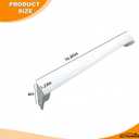 5304486359 5304506469 Refrigerator Door Handle Set Replaces 242059501 242059504 5304497105 5304504507 5304510038 5304510040 4392806 AP6036330 PS11731975 EAP11731975(White)