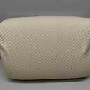 HOMBYS Lumbar Support Pillow for Recliner Chair, Memory Foam Back Support Cushion for Elderly,Extra Large Lumbar Support Pillow,Thick Backrest for Home Reading (Khaki, 20x13.5"x5")