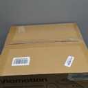 Under Desk Elliptical Machine, Leg Exerciser as Seen on TV While Sitting for Senior with Remote Control, Portable & Quiet Pedal Exerciser with 12 Adjustable Speed, Black