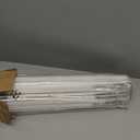 LazBlinds No Tools No Drill Cordless Bamboo Roman Shades, Light Filtering Window Treatment, Roll Up Bamboo Blinds for Windows 27.5'' W x 64'' H, Whitewash T