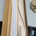 Sun Zero Seraphina Textured 100% Total Blackout Cordless Roman Shade, Taupe, 31" W x 64" H