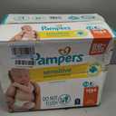 Pampers Sensitive Baby Wipes, Unscented, Fragrance Free, Clinically Proven, Water Based, Hypoallergenic, Multi-Use, Hand Wipes, 1344 Wipes Total (24X Flip-Top Packs)