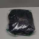 R.Vivimos Womens Summer Halter Deep V Neck Sexy Patchwork Mini Short Dresses (Small, Black)