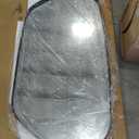 Irregular Wall Mirror 55"x28" Bathroom Mirror Asymmetrical Mirror