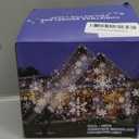 Christmas Snowflake Projector Lights Outdoor Waterproof 2025 Upgraded Double Head Dynamic Rotating Snowflake Projector for Indoor Xmas Holiday Party Gardens Wall Decoration