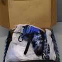 Kuxuan skates Kuxuan Skates Adjustable Inline Skates for Kids and Youth with Full Light Up Wheels Camo Outdoor Roller Blades Skates for Girls and Boys Beginner, Blue, Medium(Kids 13-3 US)