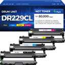 DR229CL Drum Unit Not Toner 4-Pack Set Printer Replacement Compatible for Brother DR-229CL Imaging Drum MFC-L3720CDW MFC-L3780CDW HL-L3220CDW HL-L3280CDW HL-L3300CDW HL-L3295CDW L8245CDW MFC-L8395CDW
