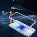 Mkeke 3 Pack Screen Protector for iPhone 17 6.3", [9H+ Tempered Glass] [Military-Grade Drop Protection][Easy Installation Frame] HD Clear, Anti-Scratch, Bubble Free