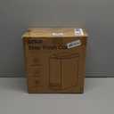 Cesun Small Bathroom Trash Can with Lid Soft Close, Step Pedal, 6 Liter / 1.6 Gallon Stainless Steel Garbage Can with Removable Inner Bucket, Anti-Fingerprint Finish (Matt Black)