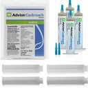Advion Cockroach Gel Bait, 4 Tubes x 30-Grams, 4 Plunger and 4 Tips, German Roach Insect Pest Control, Indoor and Outdoor Use, Roach Killer Gel for American, German and Other Major Cockroach Species (4.24 Ounce (Pack of 1))