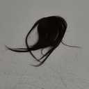 Ms Taj 360 Cover Clip in Real Human Hair Fake Bangs Clip in Hair Extensions for Women - Daily Use (Dark Brown)