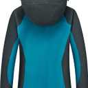 Diamond Candy Women's Lightweight Waterproof Rain Jacket with Hood for Hiking, Travel and Rainy Days (XS)