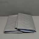 Caldwell's Pet Supply Co. 24x36 Washable Pee Pads for Dogs, Reusable Puppy Potty Mat, Whelping Rug, Waterproof Rug for Dog, Medium (Set of 2) (Gray 2 Pack)