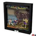 Pixel Frames Street Fighter Alpha 2: A Dramatic Battle 9x9 inches Shadow Box Art