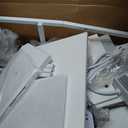 TUTOTAK End Table with Charging Station, Side Table with 2 USB Ports and Outlets, Nightstand with Cloth Drawer, Set of 2, Couch Table, White TB01BW052