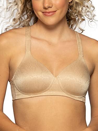 Vanity Fair Women's Perfect T-Shirt Bra, Body Shine Full Coverage, Lightly Lined Cups up to DD, 40B