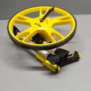 Measuring Wheel in Feet,Portable Three Fold Measures Up To 99999 Ft,Professional Measuring Wheels for Construction,Road,Flat and More Where You Want to Use,with Carrying Bag+Tape Measure