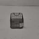 Wire Basket with Copper Handle and Mesh Bottom Pewter - Threshold