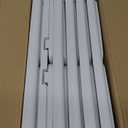 Pinkpum 6 Pack Closet Organizers Storage Bins, Stackable Plastic Drawer Basket for Clothing, Stackable Storage Bins Shelf Storage Container for Closet Wardrobe Bedroom Bathroom Office White