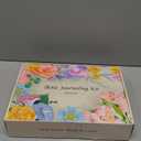 All-in-One Bible Journaling Kit  Quilted Bible Cover Case for Women, 31 Highlighters, 75 Tabs, Bible Study Supplies & Christian Gift for Women and Teens (Shoulder Strap, Olive Green)