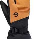 Gordini Mens Gore-tex Storm 3-Finger Glove (Large, Black / Tan)
