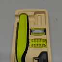 Philips Norelco for Face + Body, Electric Beard Trimmer, Shaver and Groomer, 5in1 Adjustable Comb, 1x Body Kit, Model QP2834/70, Black/Lime Green