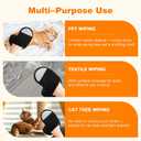 Pet Hair Removal Glove, Electrostatic Pet Hair Remover Glove for Cats & Dogs, Reusable Brush Static Grooming Glove for Couch, Furniture, Carpet, Car Seat, Curtain