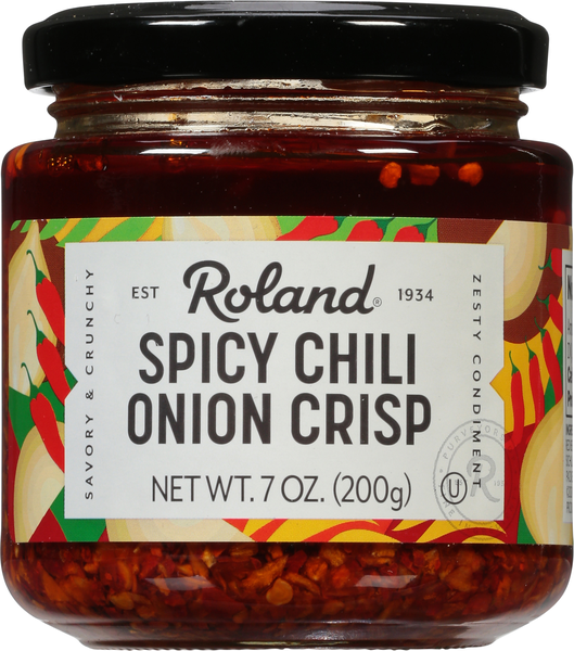 Roland Spicy Chili Onion Crisp, Kosher, 7 Ounce (Pack of 12) BBD May 16 2026